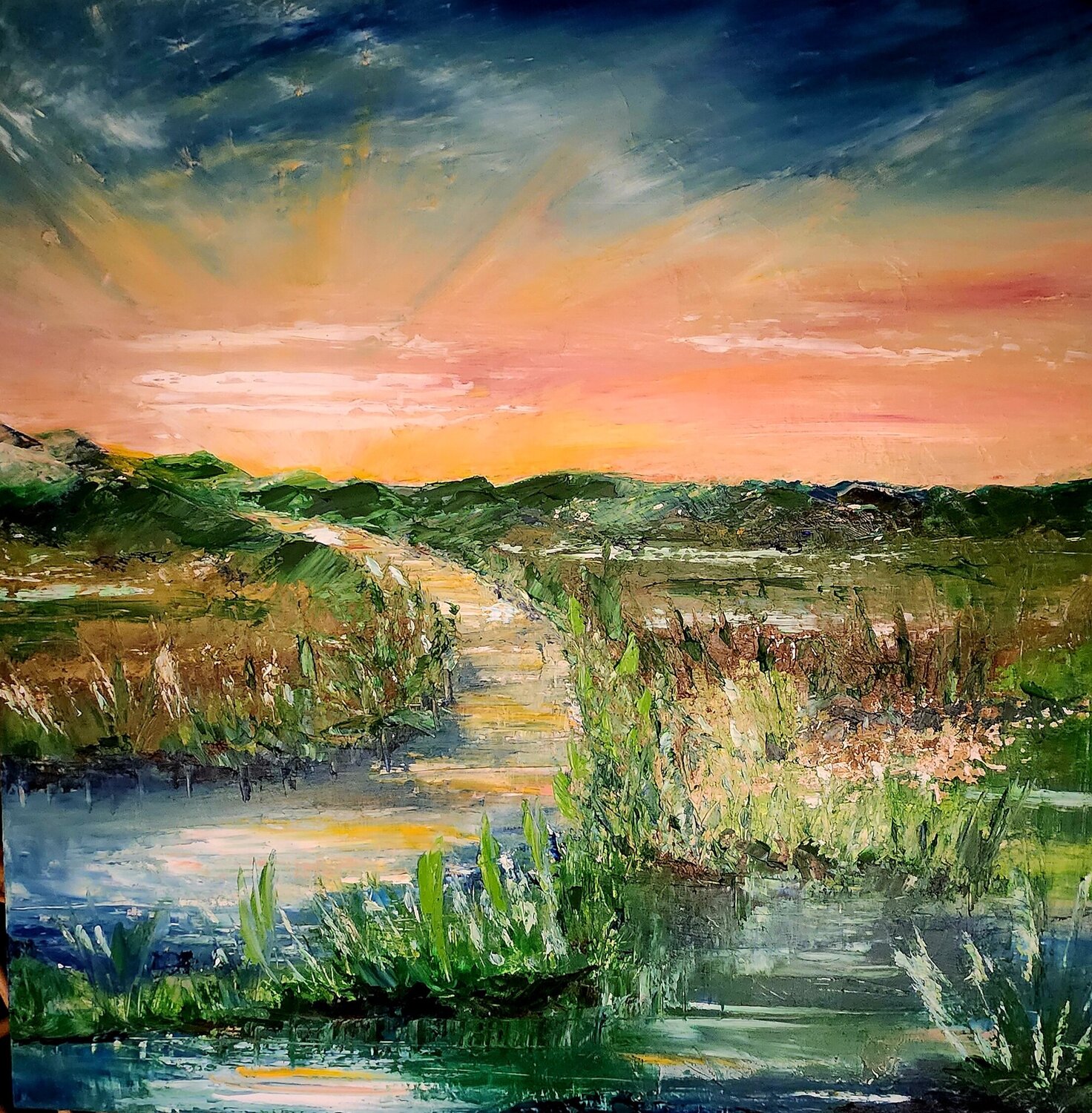 Atmen Petra Erengil Original painting for sale