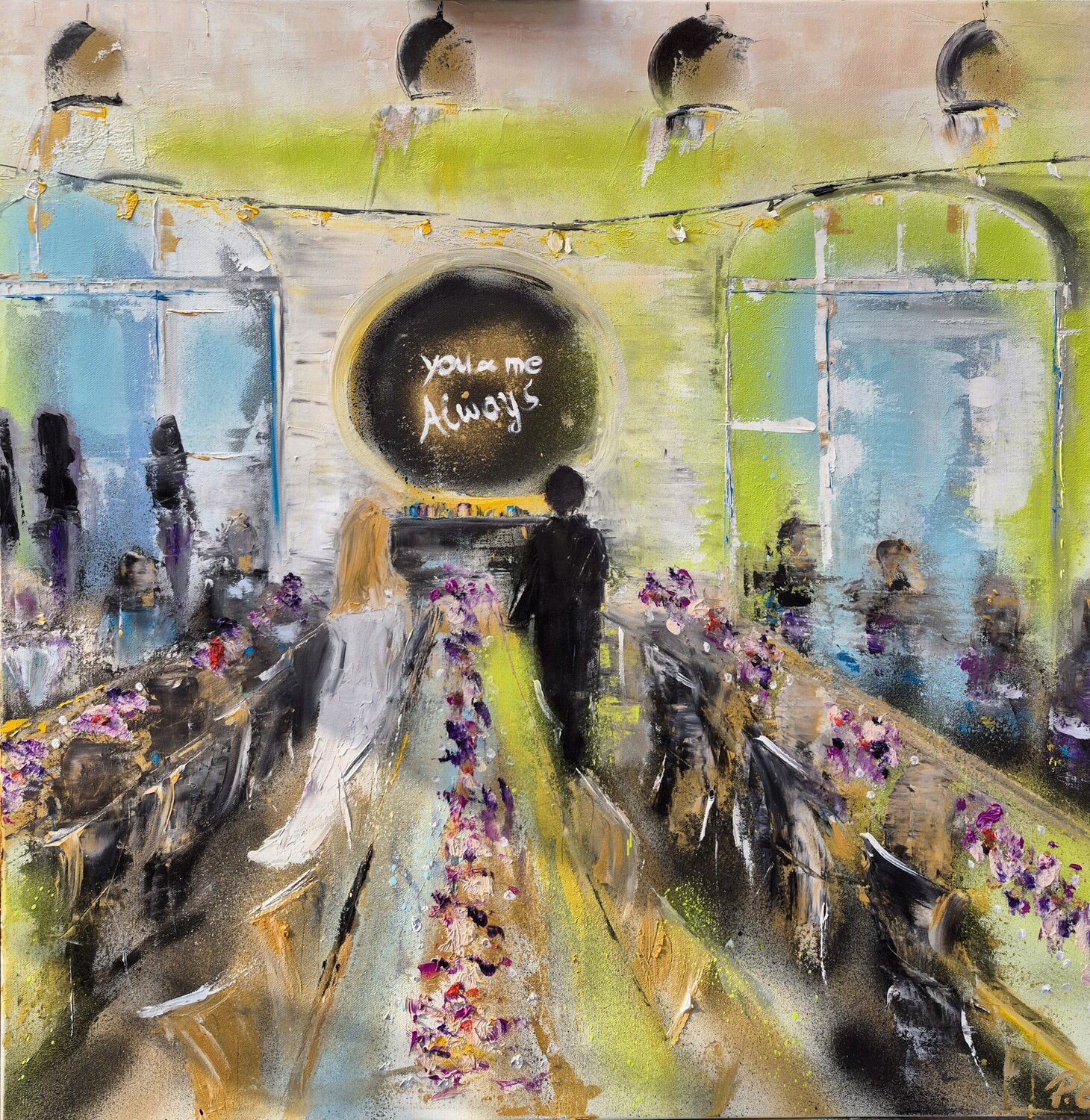 The Wedding Petra Erengil Original painting for sale