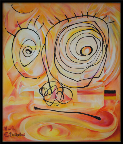 „Euro in Deutschland“ by Georg Perakis "Stukart", Painting for Sale on Select