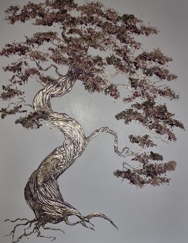 Blooming Opulence by Alla Faber, Painting for Sale on Select