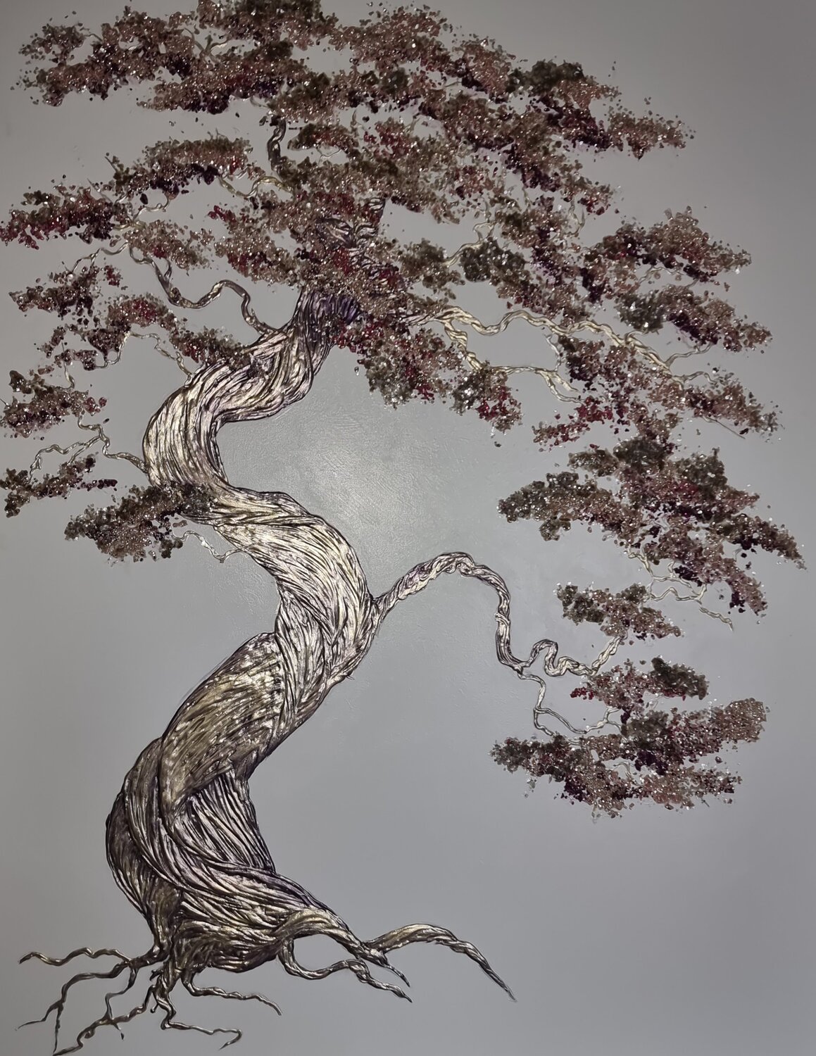 Blooming Opulence Alla Faber Original painting for sale