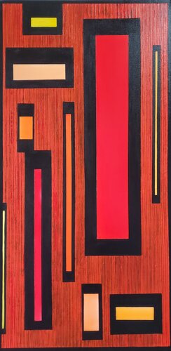 "Nuit sur Manhattan" by Laurence Moretto, Painting for Sale on Select