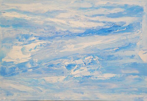 "Névé" by Laurence Moretto, Painting for Sale on Select