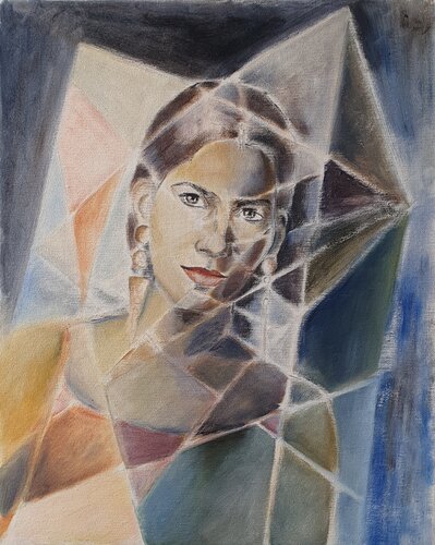 Selbstporträt by Sarah Hamm, Painting for Sale on Select