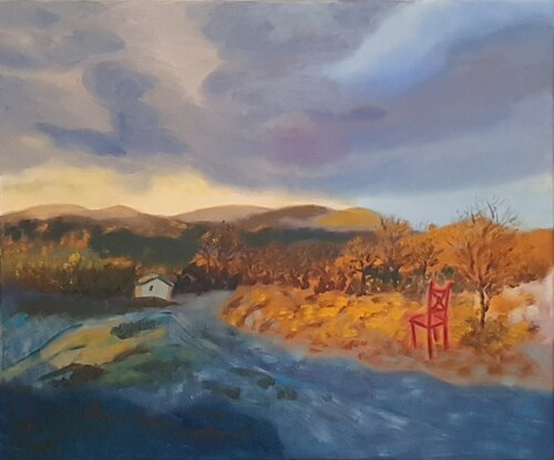 Am Morgen by Sarah Hamm, Painting for Sale on Select