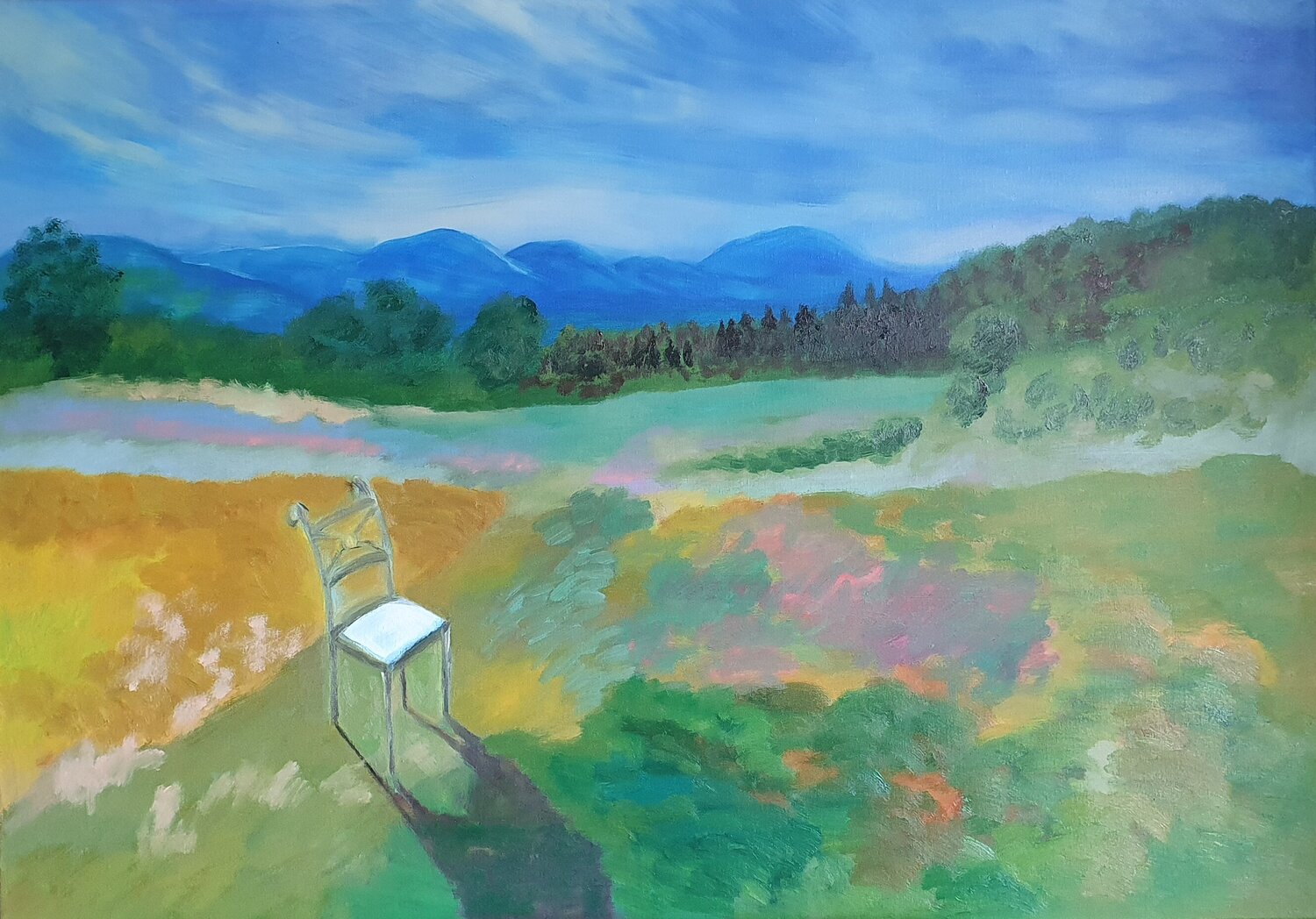 ohne Titel Sarah Hamm Original painting for sale