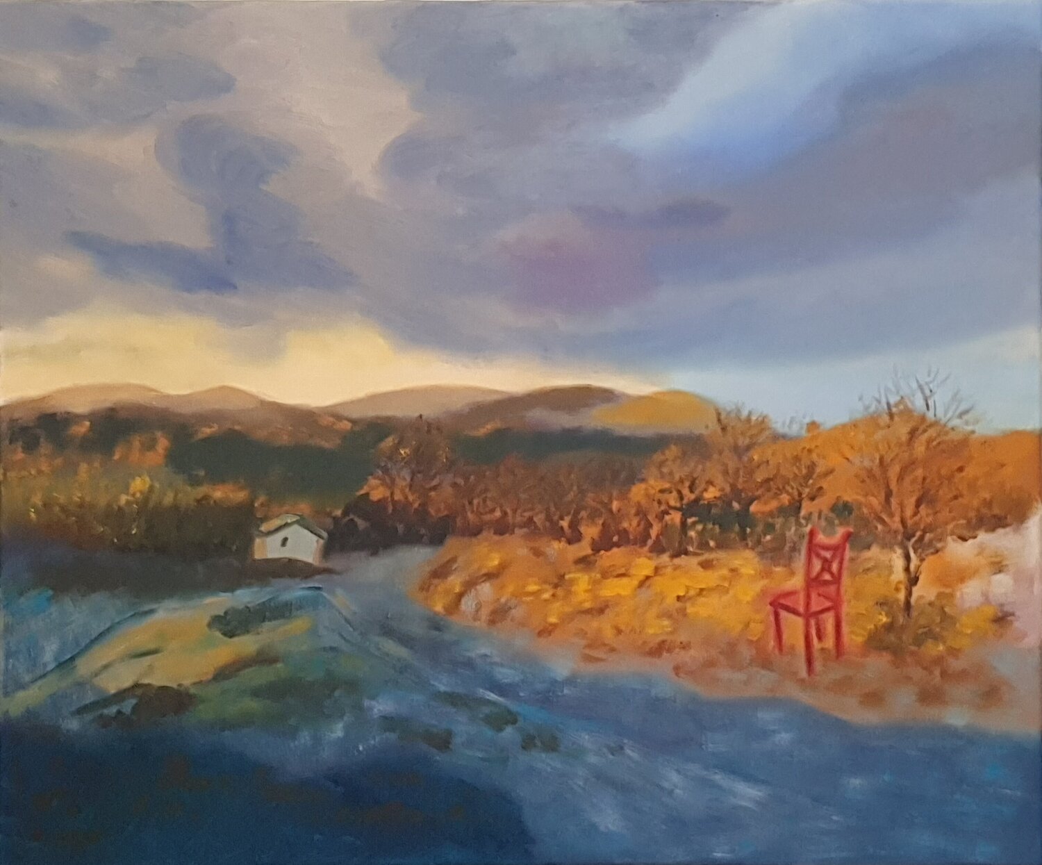 Am Morgen Sarah Hamm Original painting for sale