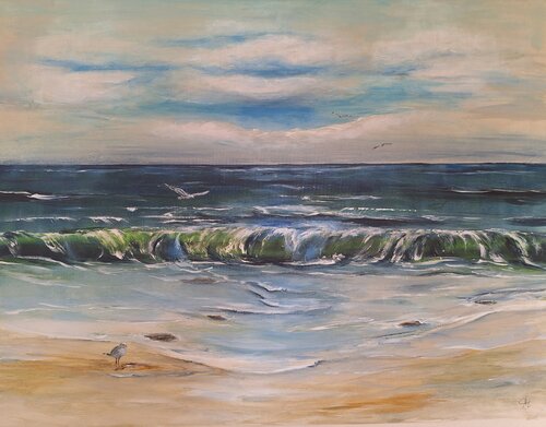 Es klart auf by Henriette Lorkowski, Painting for Sale on Select