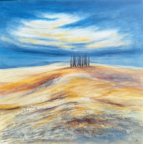 Weites Land by Henriette Lorkowski, Painting for Sale on Select