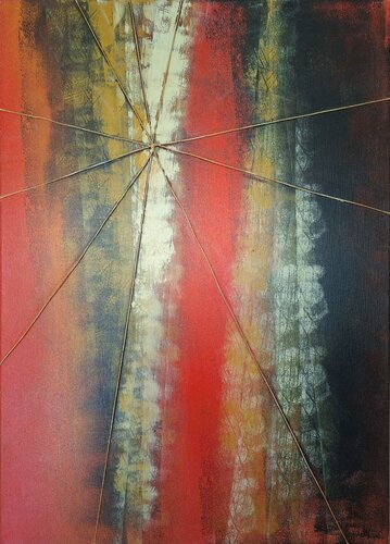 Pulse of the Universe by Henriette Lorkowski, Painting for Sale on Select
