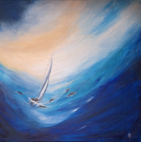 Vertrauen by Henriette Lorkowski, Painting for Sale on Select