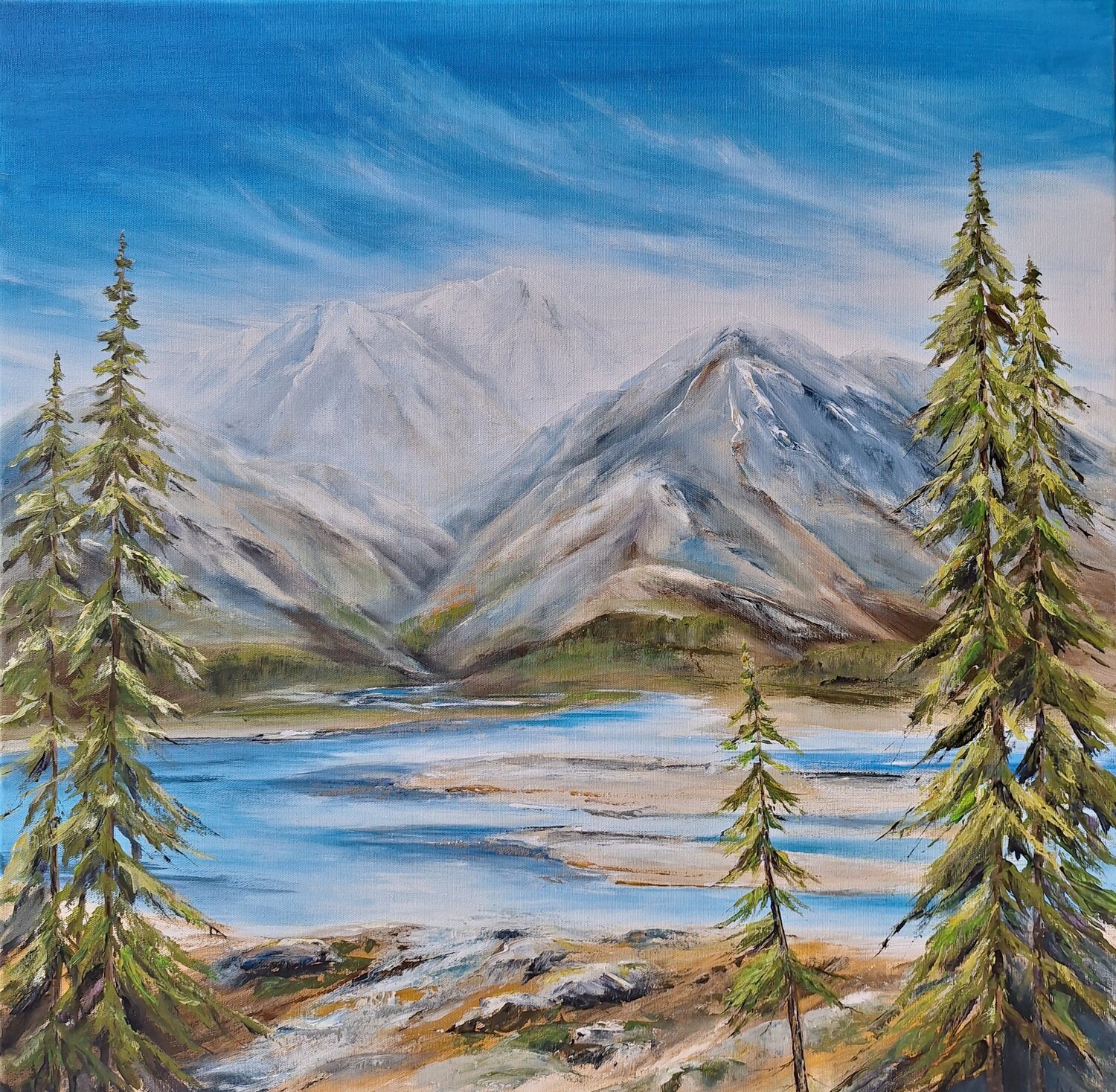 Wilde Natur Henriette Lorkowski Original painting for sale