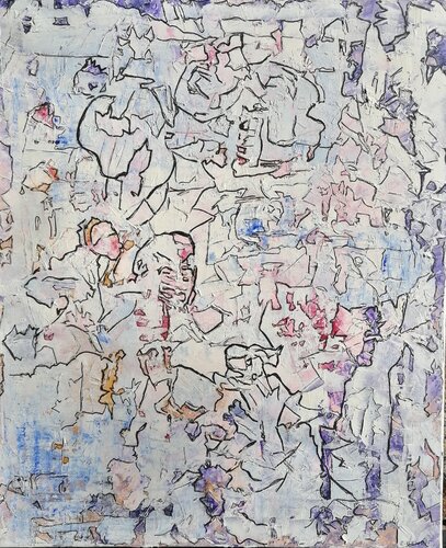 Betty Boop ou la vie multiple des lignes by Christiane Benoit, Painting for Sale on Select