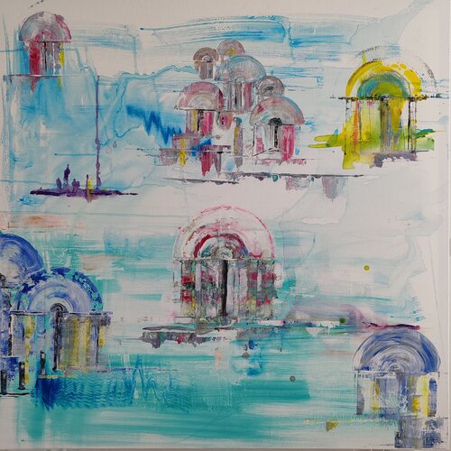 Nostalgie by Christiane Benoit, Painting for Sale on Select