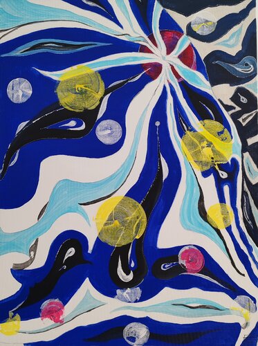 Nuit d'été by Christiane Benoit, Painting for Sale on Select