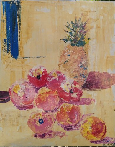 Fruits d'été by Christiane Benoit, Painting for Sale on Select