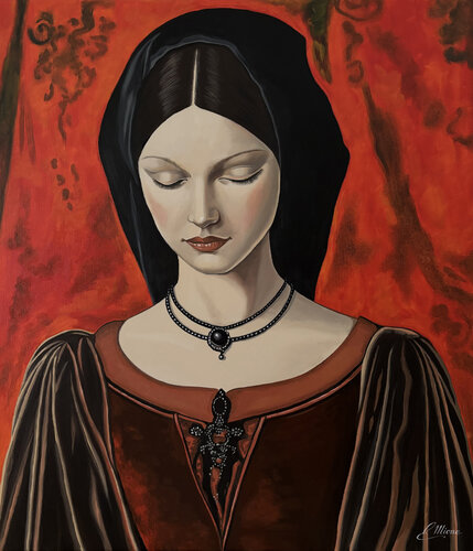 Héloïse by Elisabeth Mione, Painting for Sale on Select