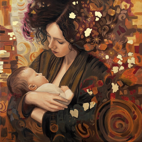 Premier refuge by Elisabeth Mione, Painting for Sale on Select