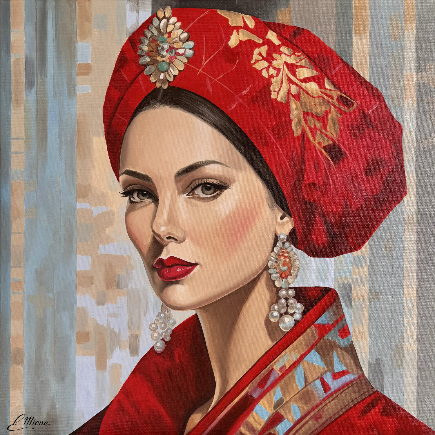 Feodora Elisabeth Mione Original painting for sale
