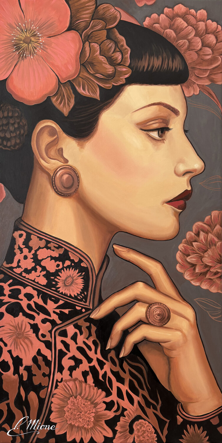Ludivine Elisabeth Mione Original painting for sale