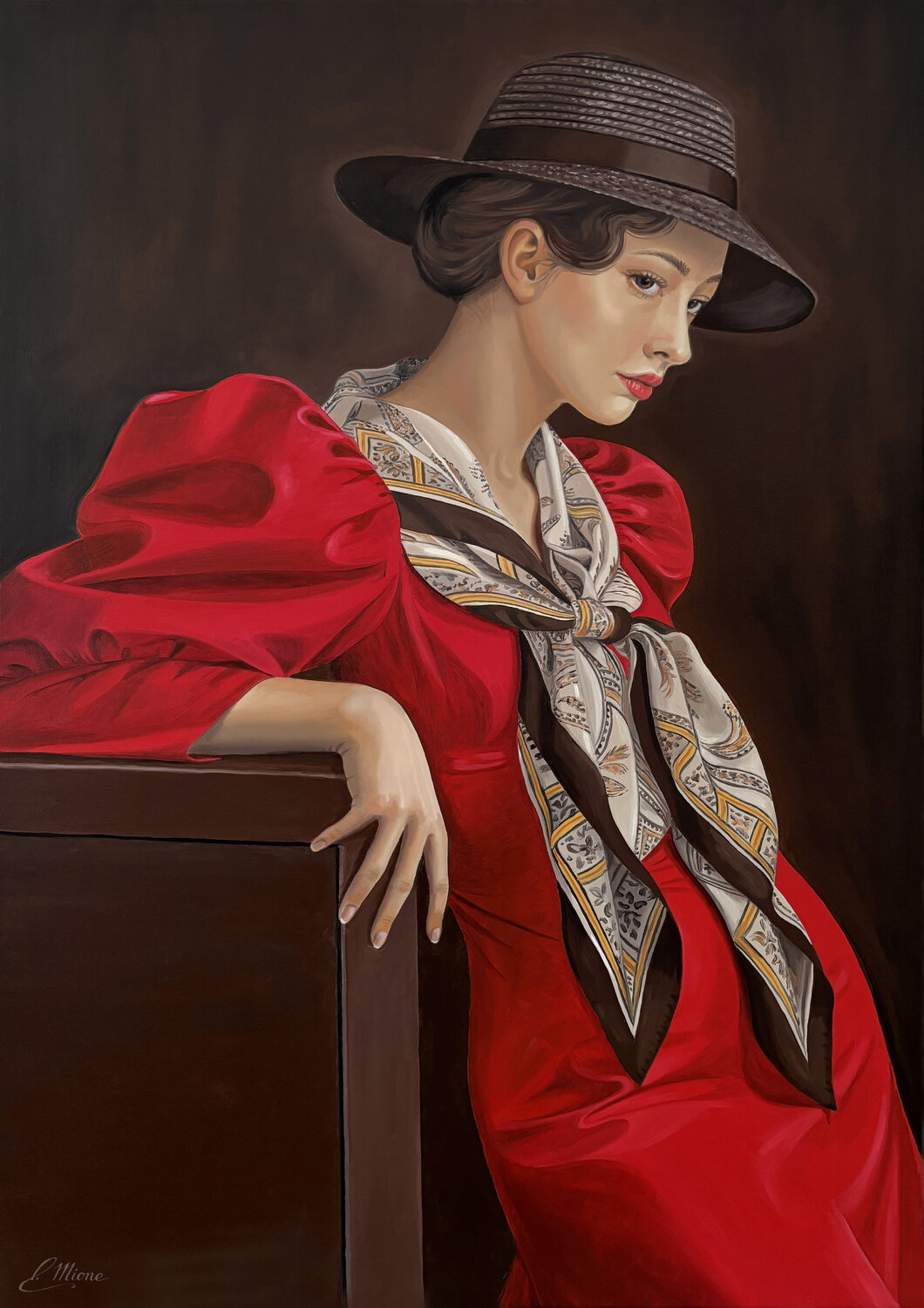 Gabrielle Elisabeth Mione Original painting for sale