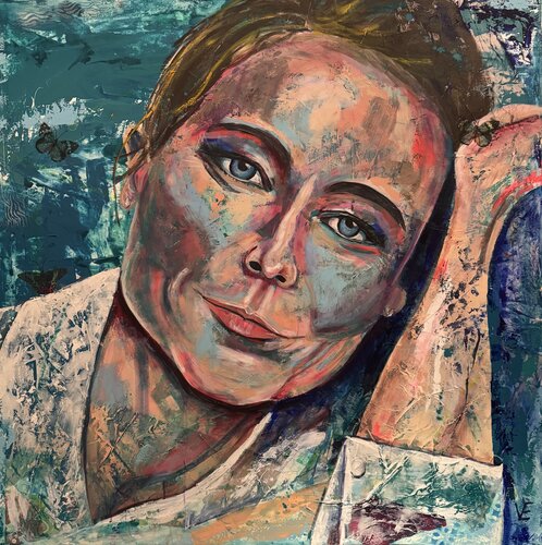 Jodie Foster by Susann Versteegen, Painting for Sale on Select