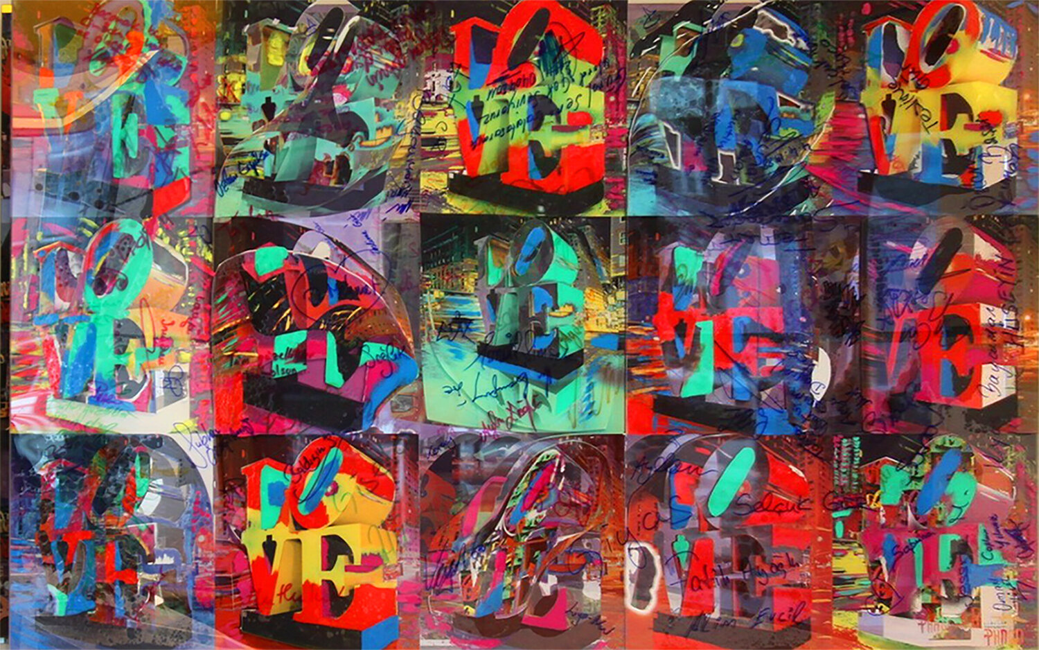 Love Love Love Love Master Phago Original painting for sale