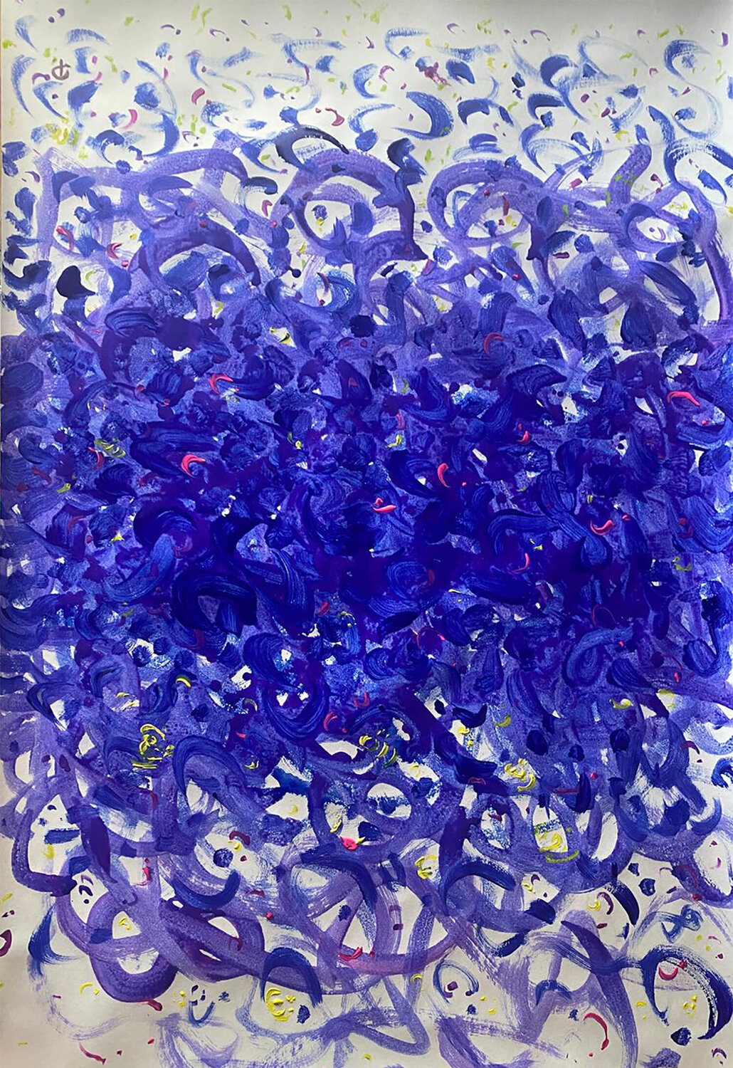 Liebe in Gott Master Phago Original painting for sale