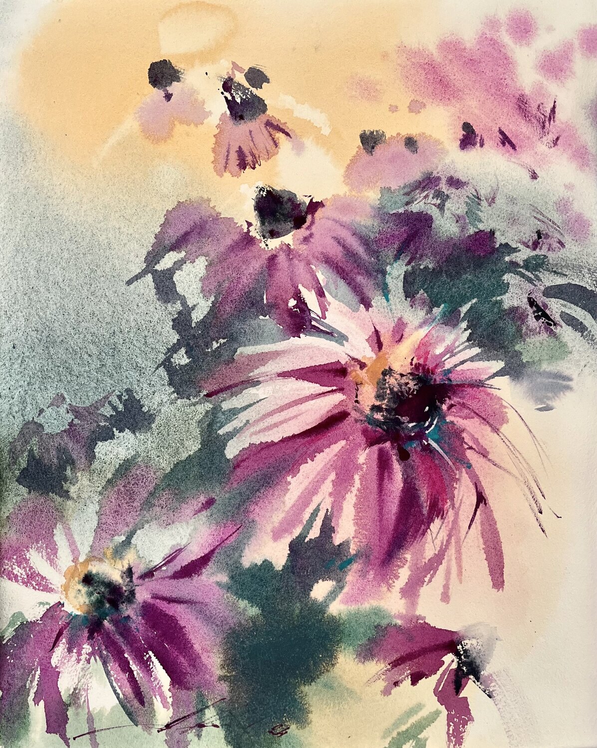 Born in spring Natalia Averianova Original painting for sale