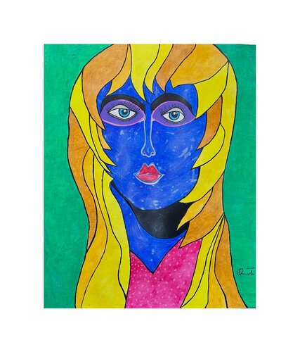 Jenny Blue by Marco Amato, Painting for Sale on Select