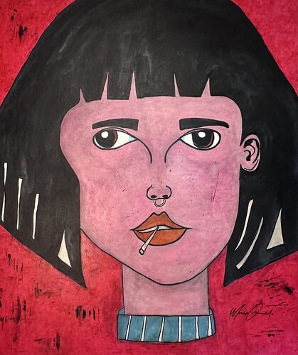 Lulú by Marco Amato, Painting for Sale on Select