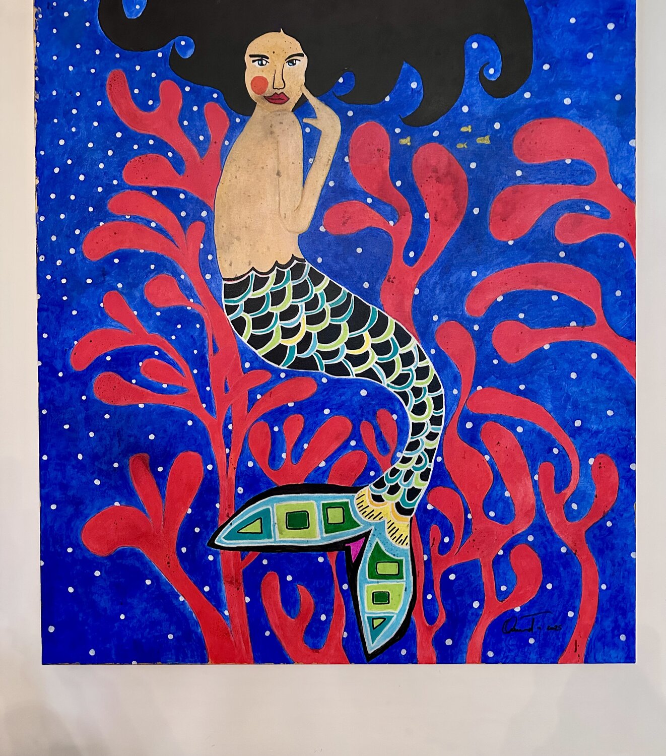 The Mermade Marco Amato Original painting for sale