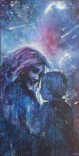 You are my Universe by Anna Gold, Painting for Sale on Select
