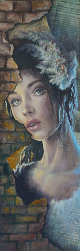 Swan Lake : Odette / Odile by Anna Gold, Painting for Sale on Select