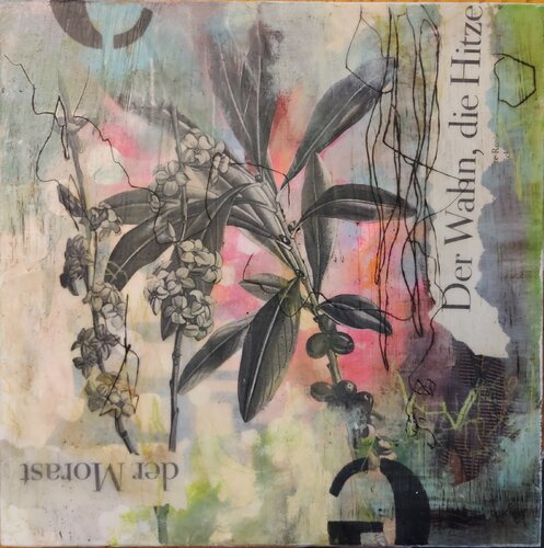 Dangerous Beauties - Seidelbast by Hanne Paterno, Painting for Sale on Select