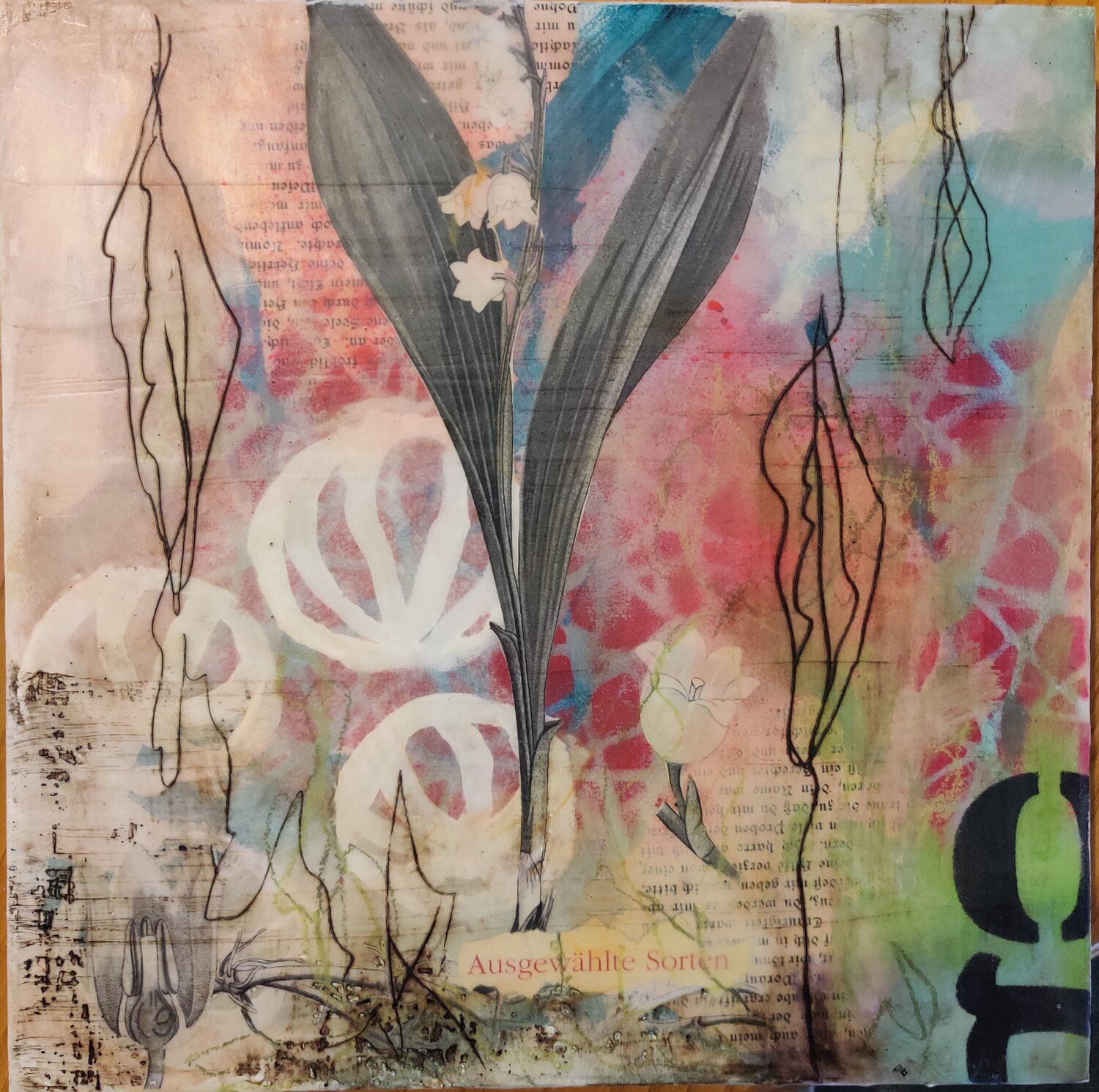 Dangerous Beauties - Maiglöckchen Hanne Paterno Original painting for sale