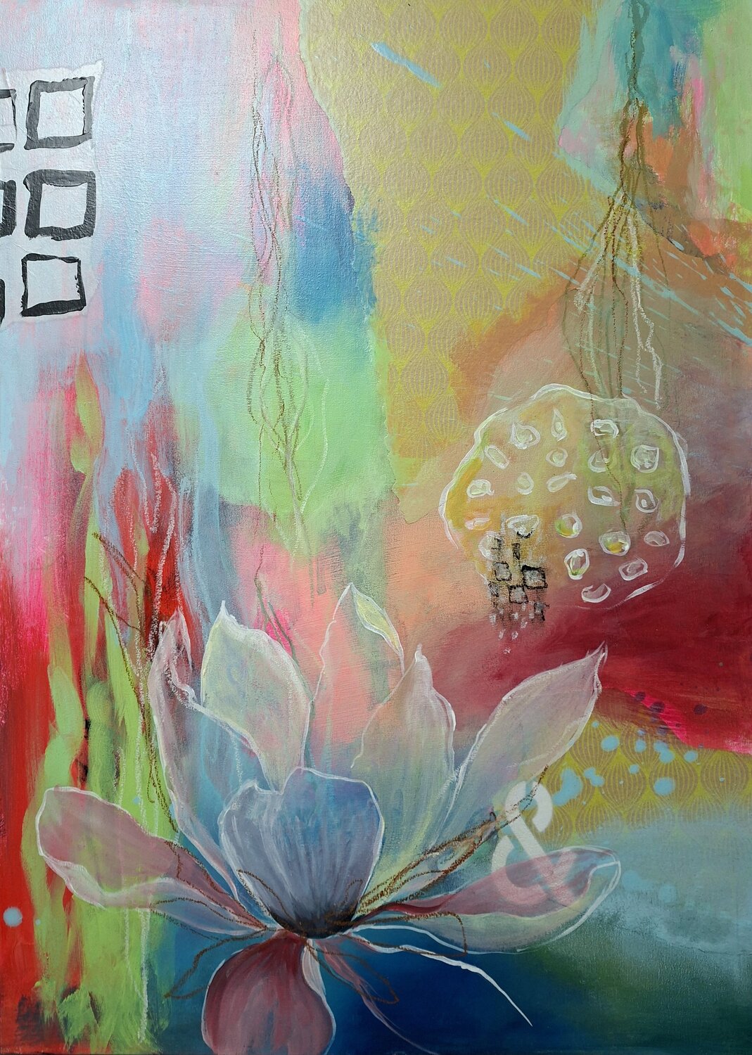 Ruhe II Hanne Paterno Original painting for sale