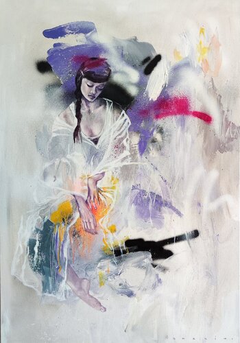 Rêverie by Saskia van Drunen, Painting for Sale on Select