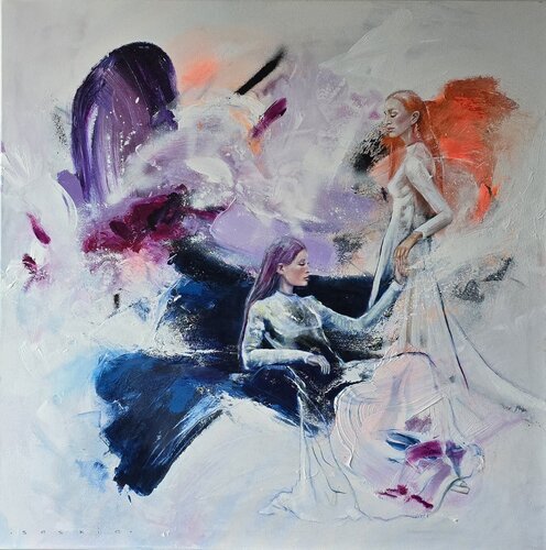 Unspoken by Saskia van Drunen, Painting for Sale on Select