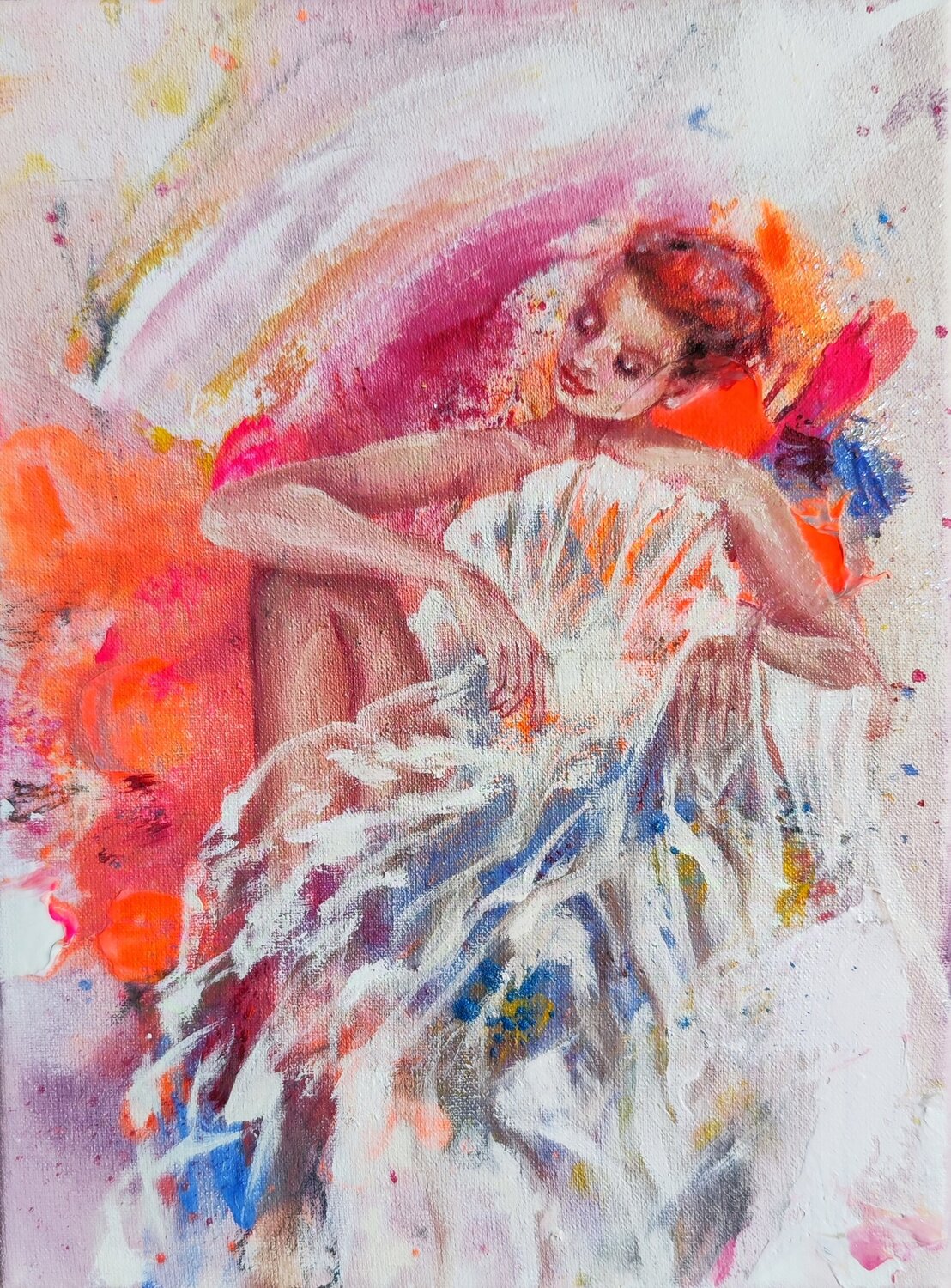 Memoires of Now Saskia van Drunen Original painting for sale