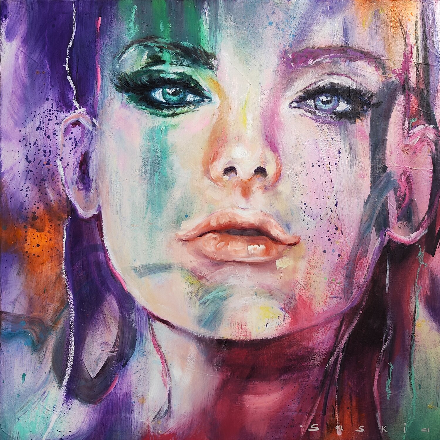 Like Spring Saskia van Drunen Original painting for sale