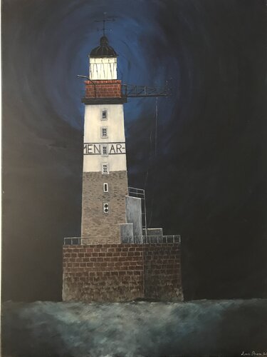 Ar men by Marion Broca, Painting for Sale on Select