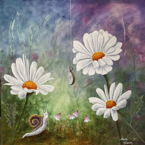 The Garden of Time by Annika Eliasson, Painting for Sale on Select