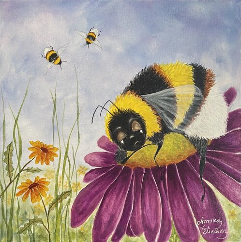 Time to rest by Annika Eliasson, Painting for Sale on Select