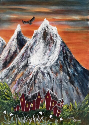 Blue tooth by Annika Eliasson, Painting for Sale on Select