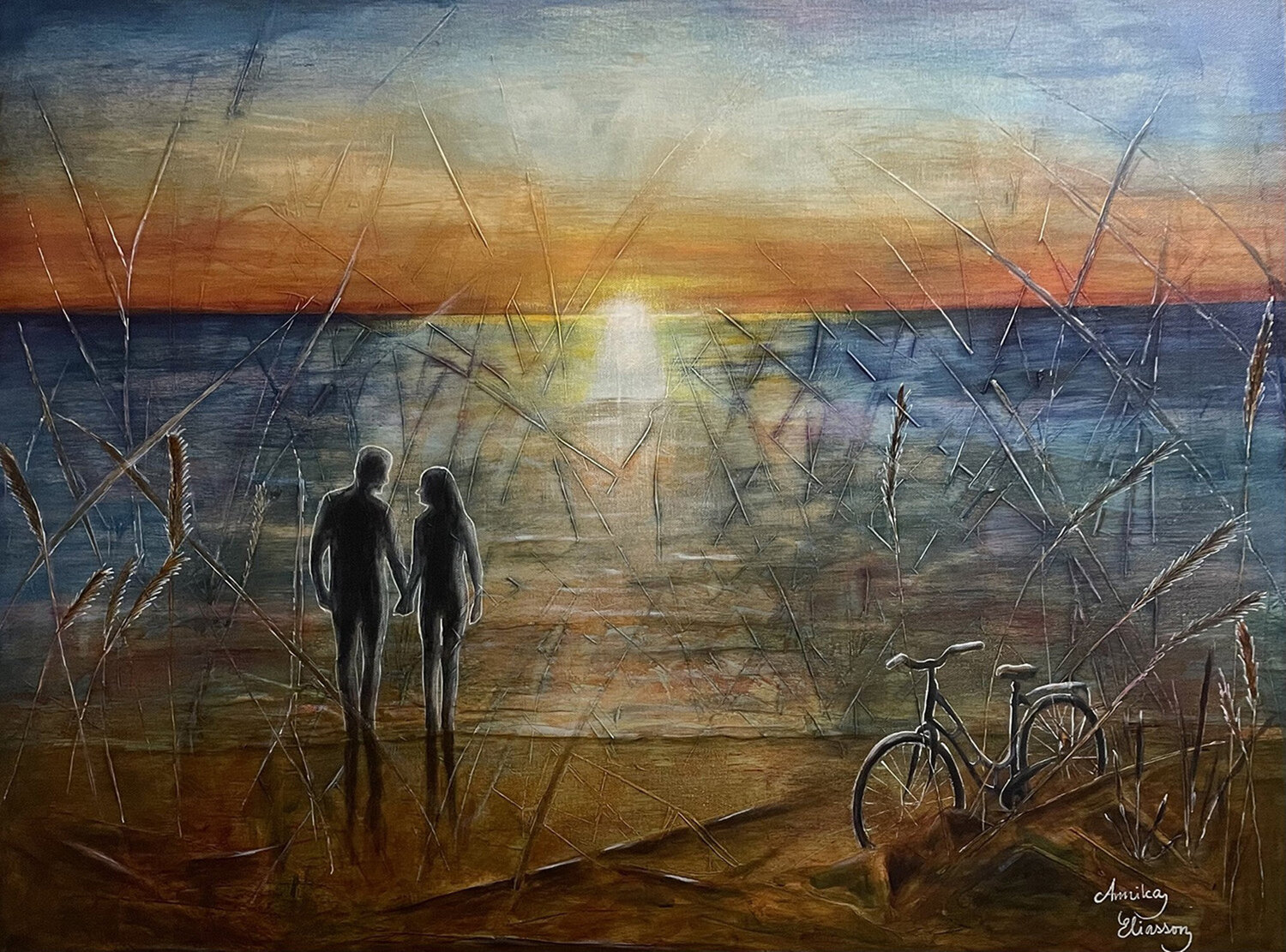 Summer Dream Annika Eliasson Original painting for sale