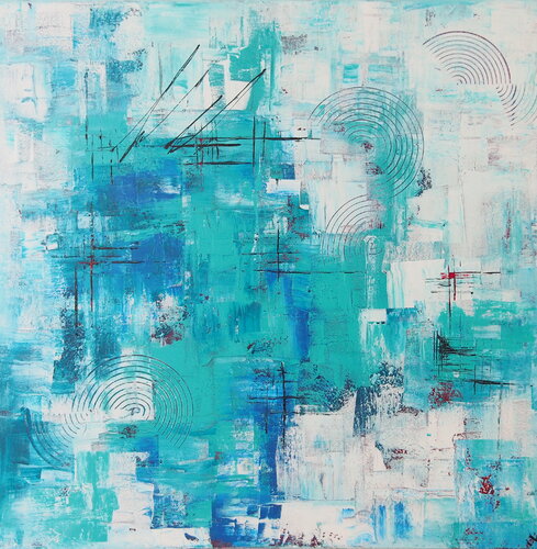 in motion by Volker Vieregg, Painting for Sale on Select