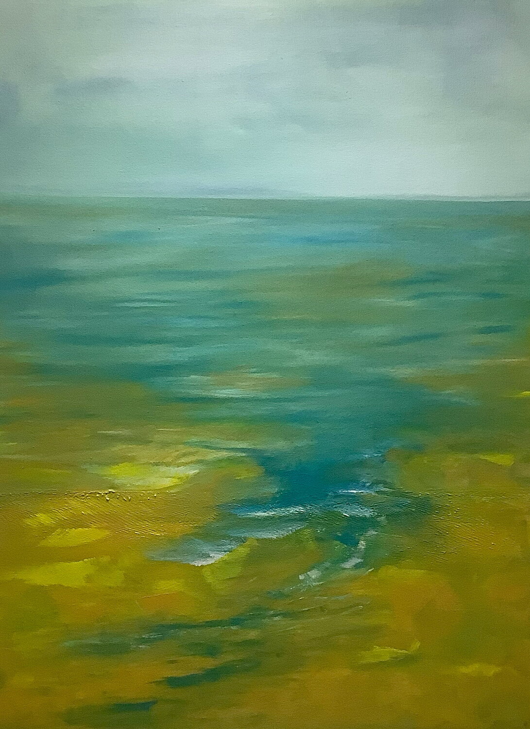 strand und meer Volker Vieregg Original painting for sale