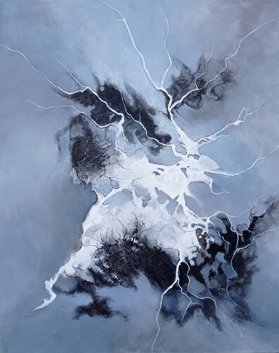 Thunder81 by Marité Bouis, Painting for Sale on Select