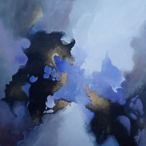 Le dragon de la lune by Marité Bouis, Painting for Sale on Select
